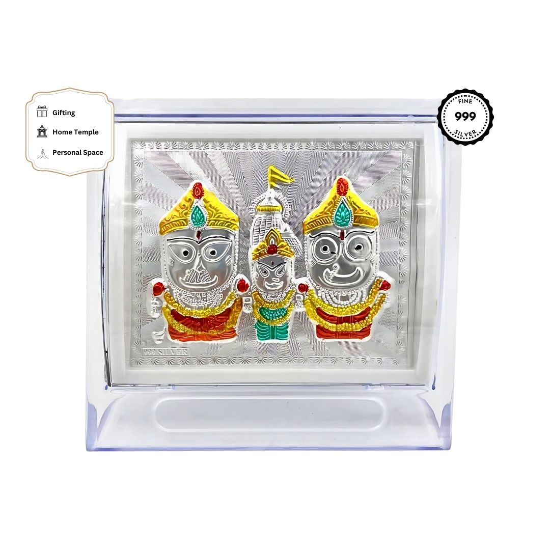 Jagannath Puri Silver Frame (999 Pure Silver)