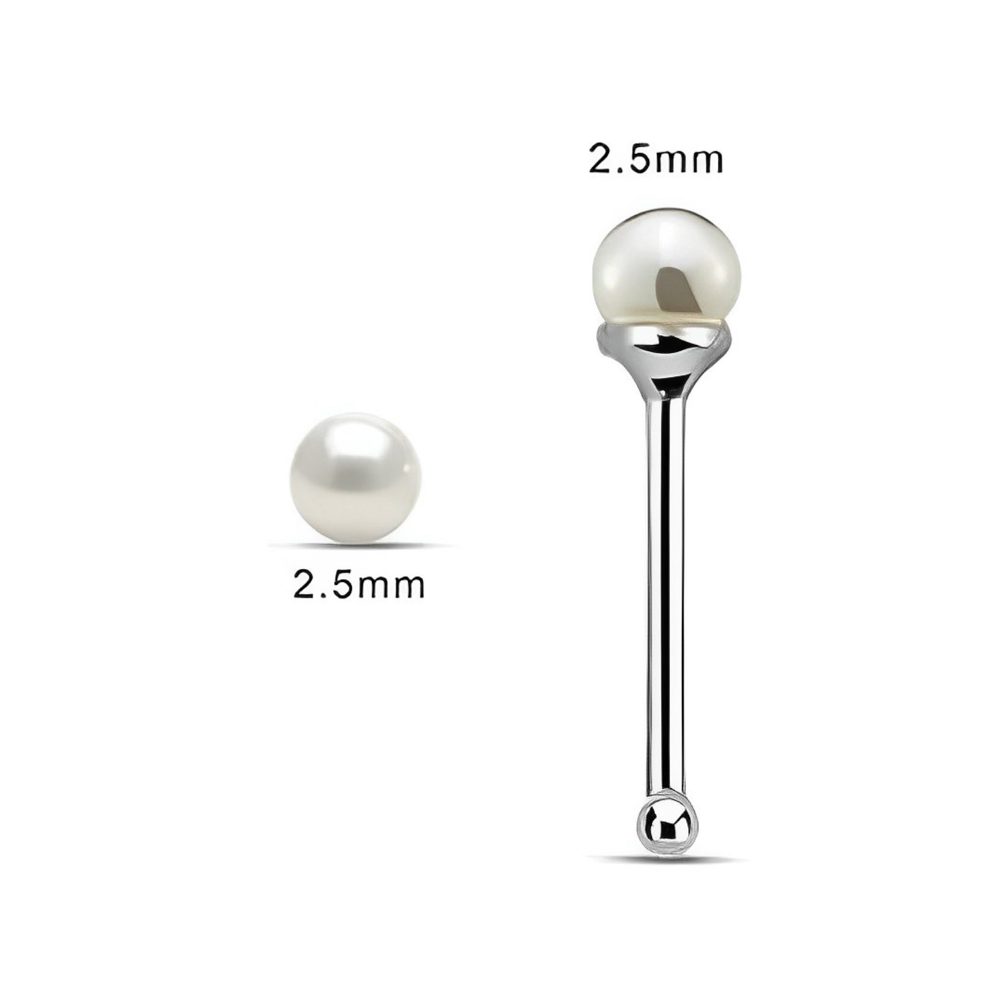 The Vintage Pearl Nose Pin