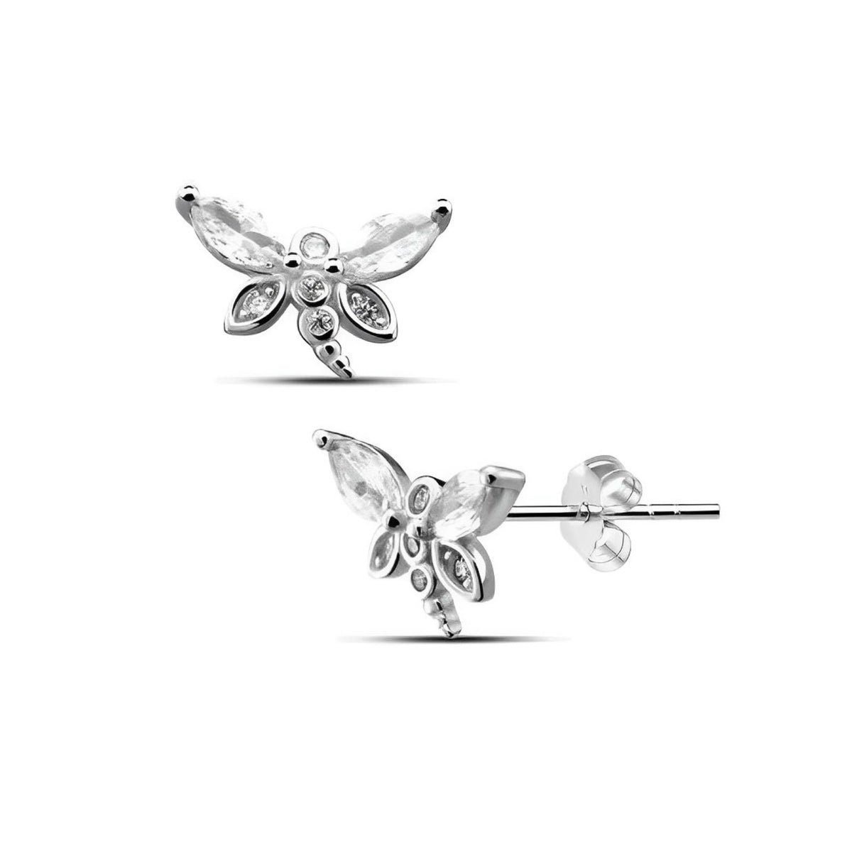 Butterfly Ear Studs