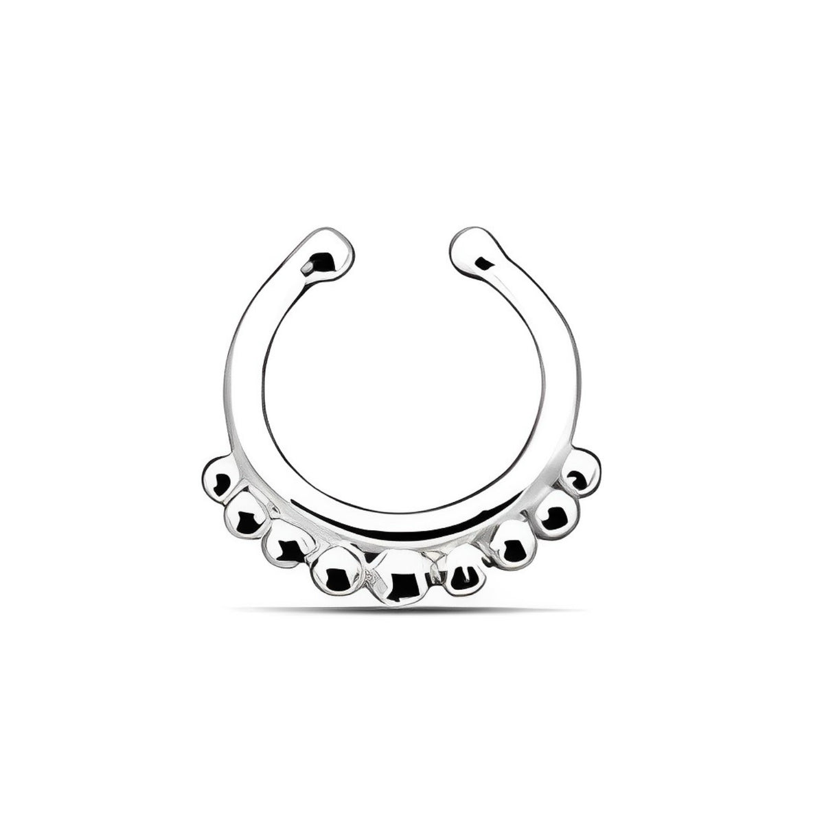 Dot Bead Septum Nose Ring