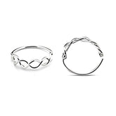 Silver Nose Hoops