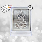 Laxmi Mata Silver Frame (999 Pure Silver)