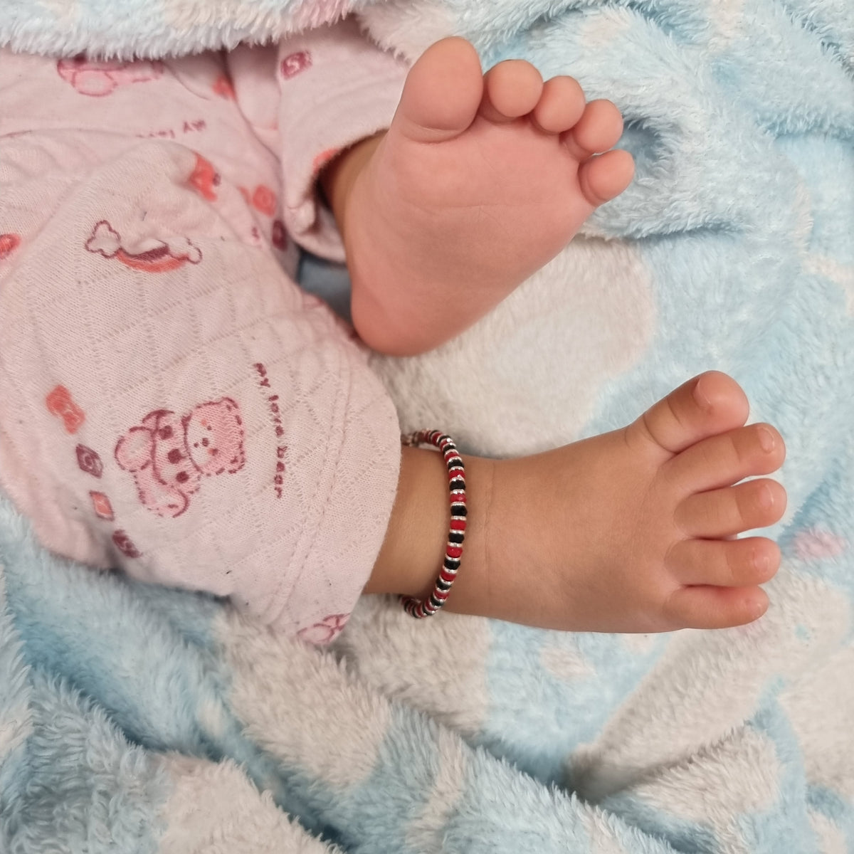 Red Baby Nazariya Anklet (Single/Pair)