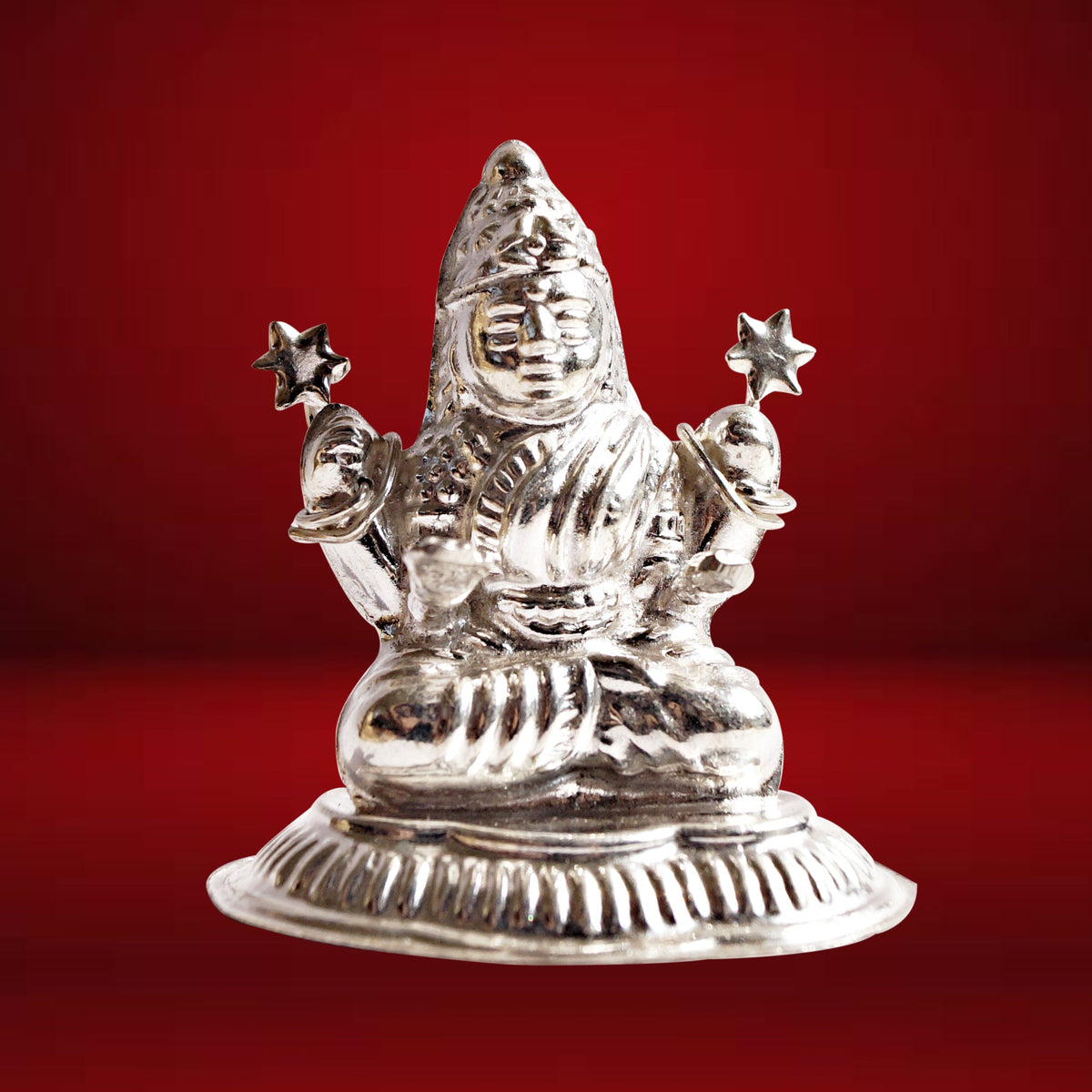 Sterling Silver Lakshmi-Ganesh Murti Set