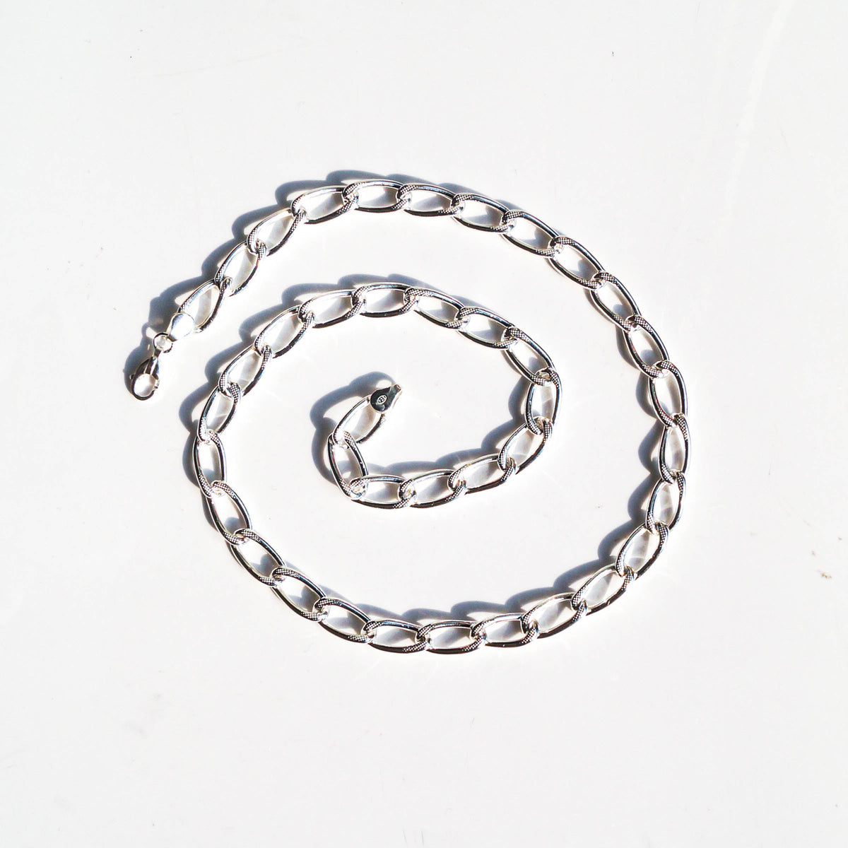 Long Oval Grunge Style Chain (Unisex)
