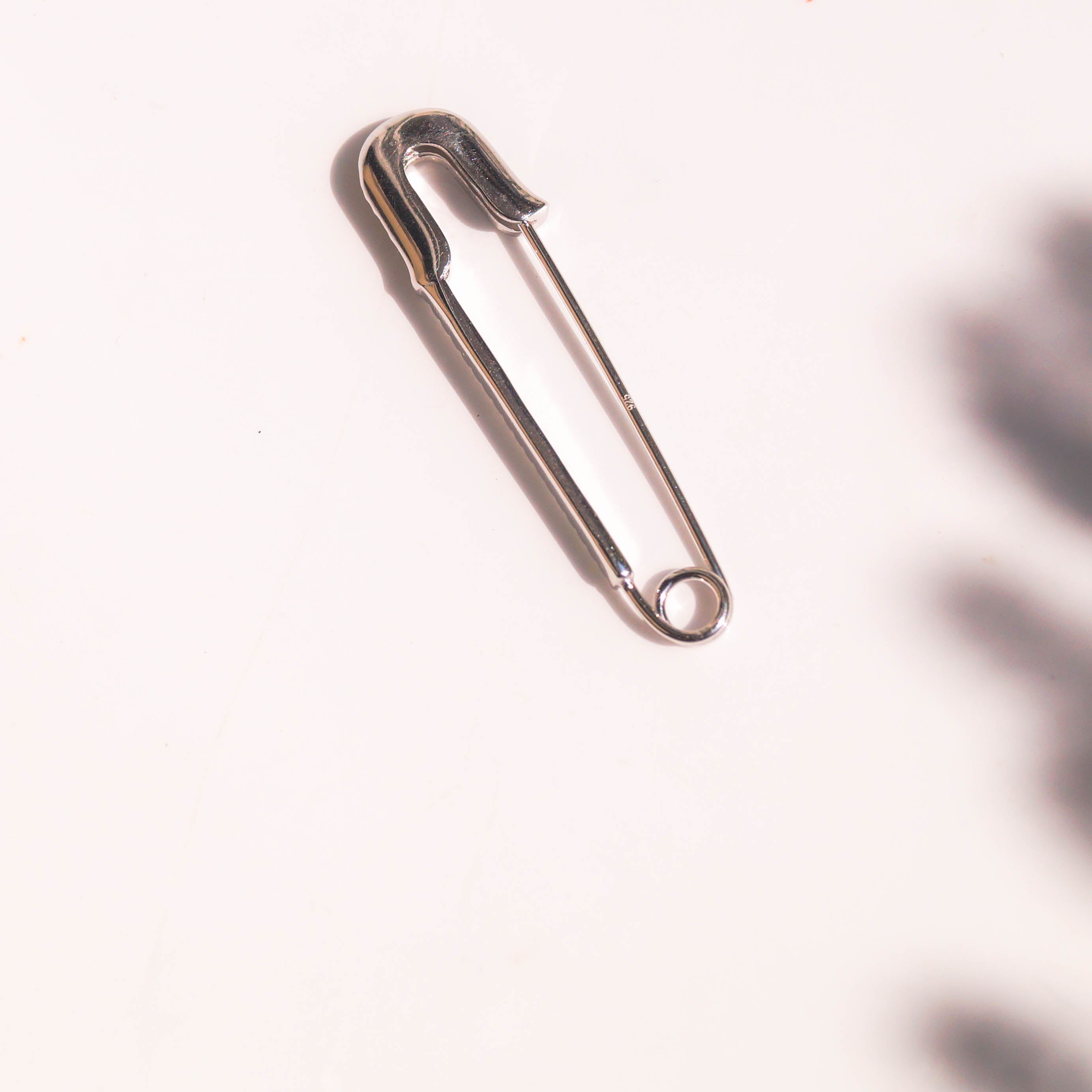 Cz covered Plain Safety Pin
