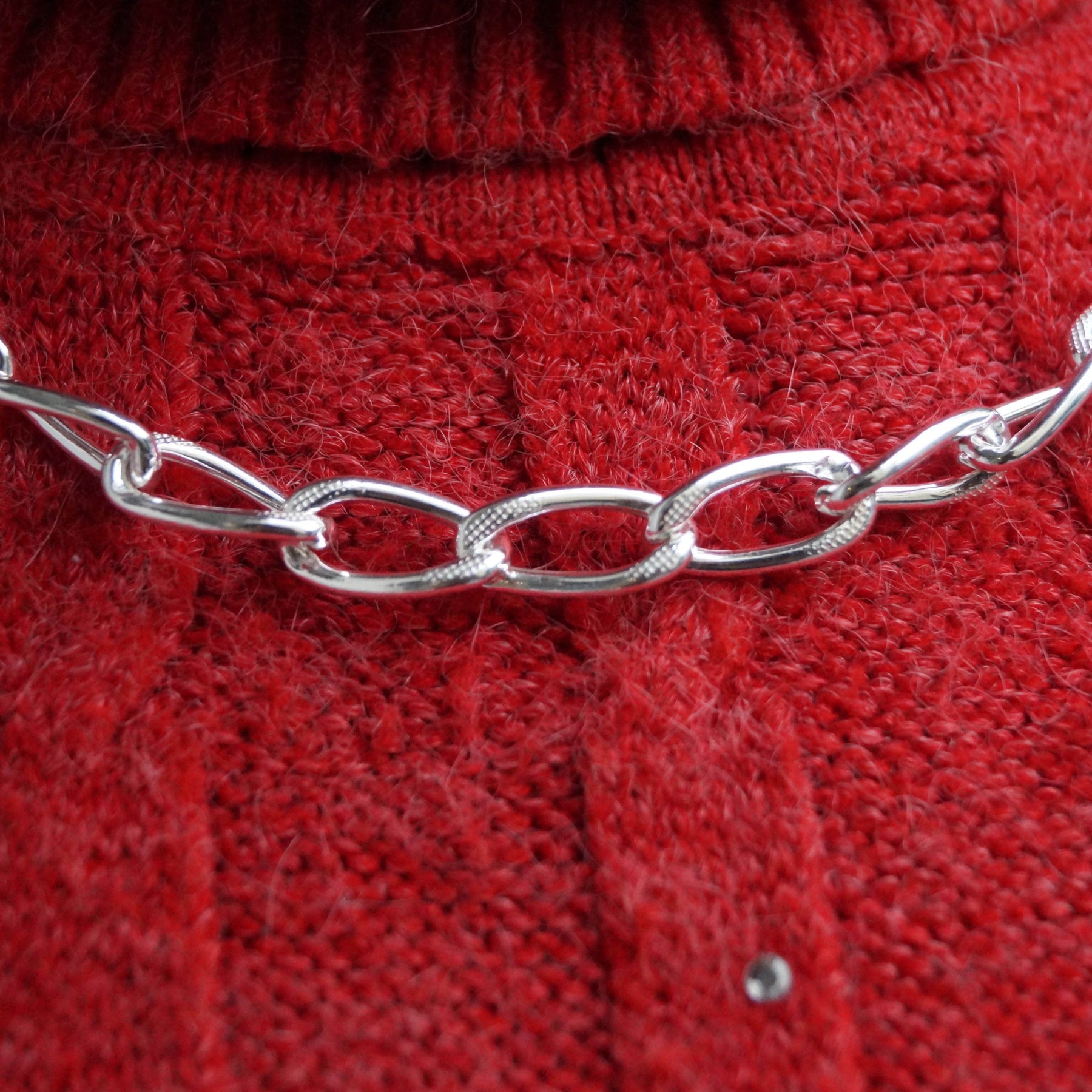 Long Oval Grunge Style Chain (Unisex)