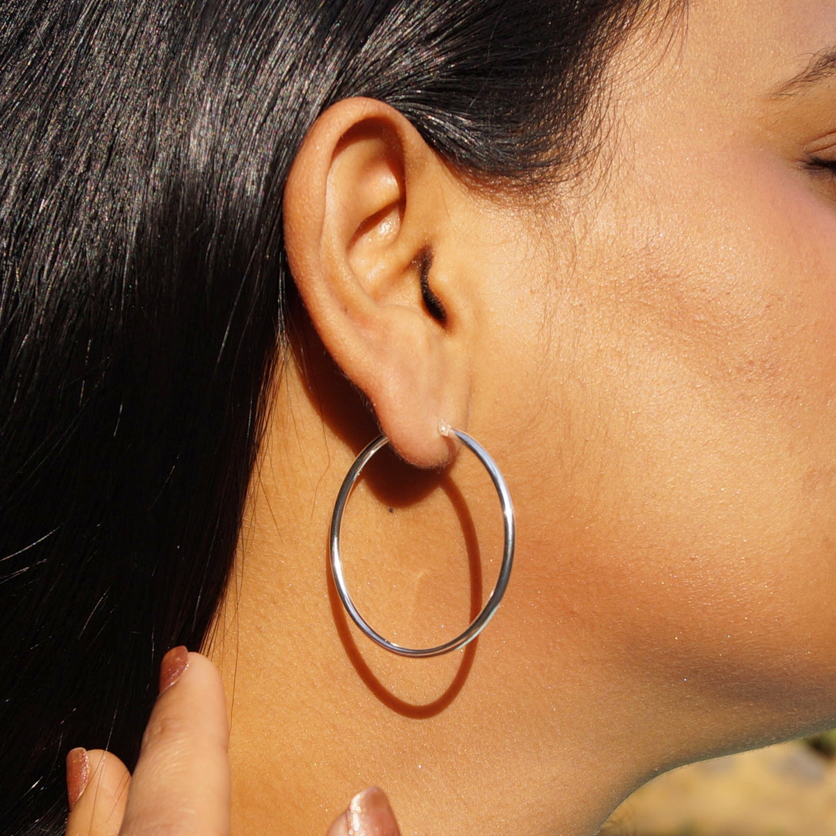 4cm Classy Hoops