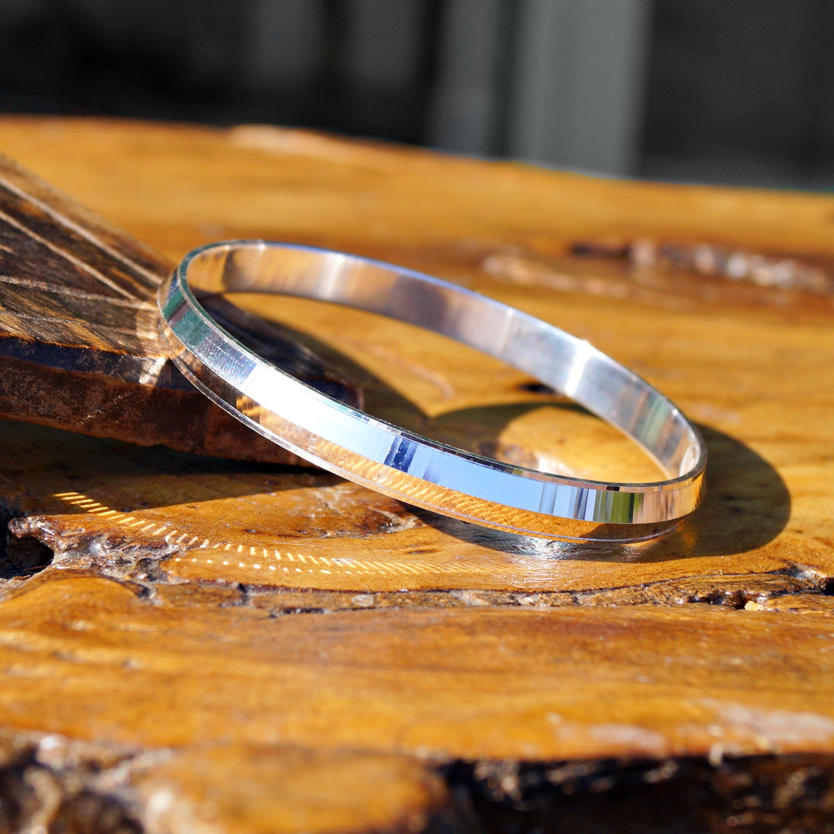 Buy Luigi Ricci Stainless steel Titanium bangle bracelet for Men Silver