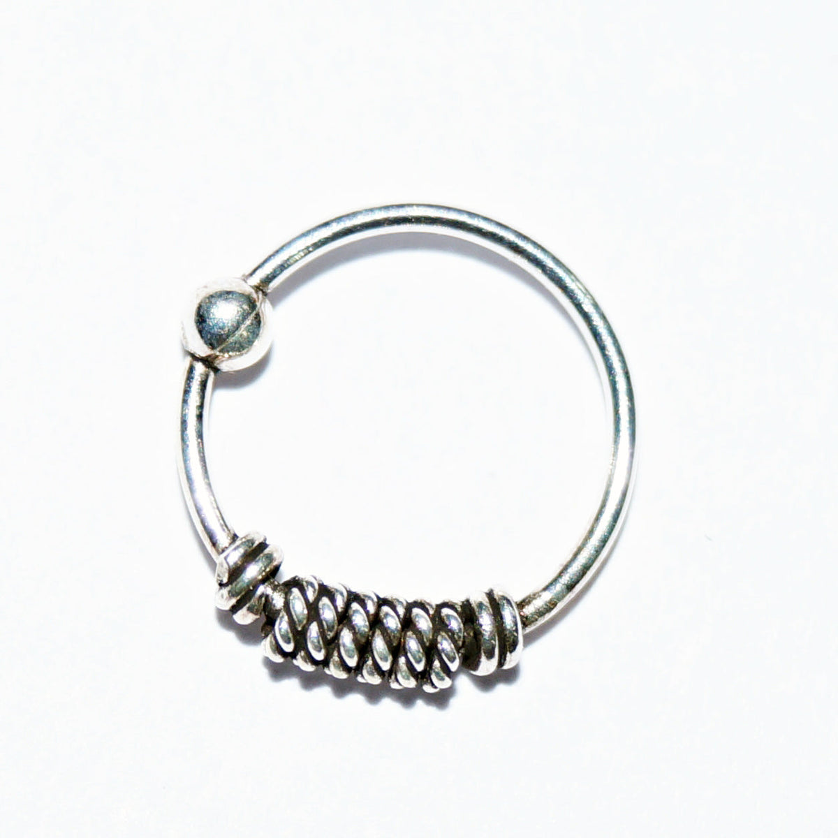 Lasting Spring Bead Nose Ring