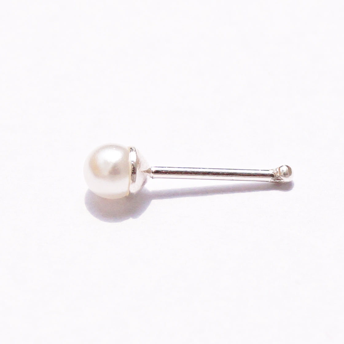 The Vintage Pearl Nose Pin (3mm)