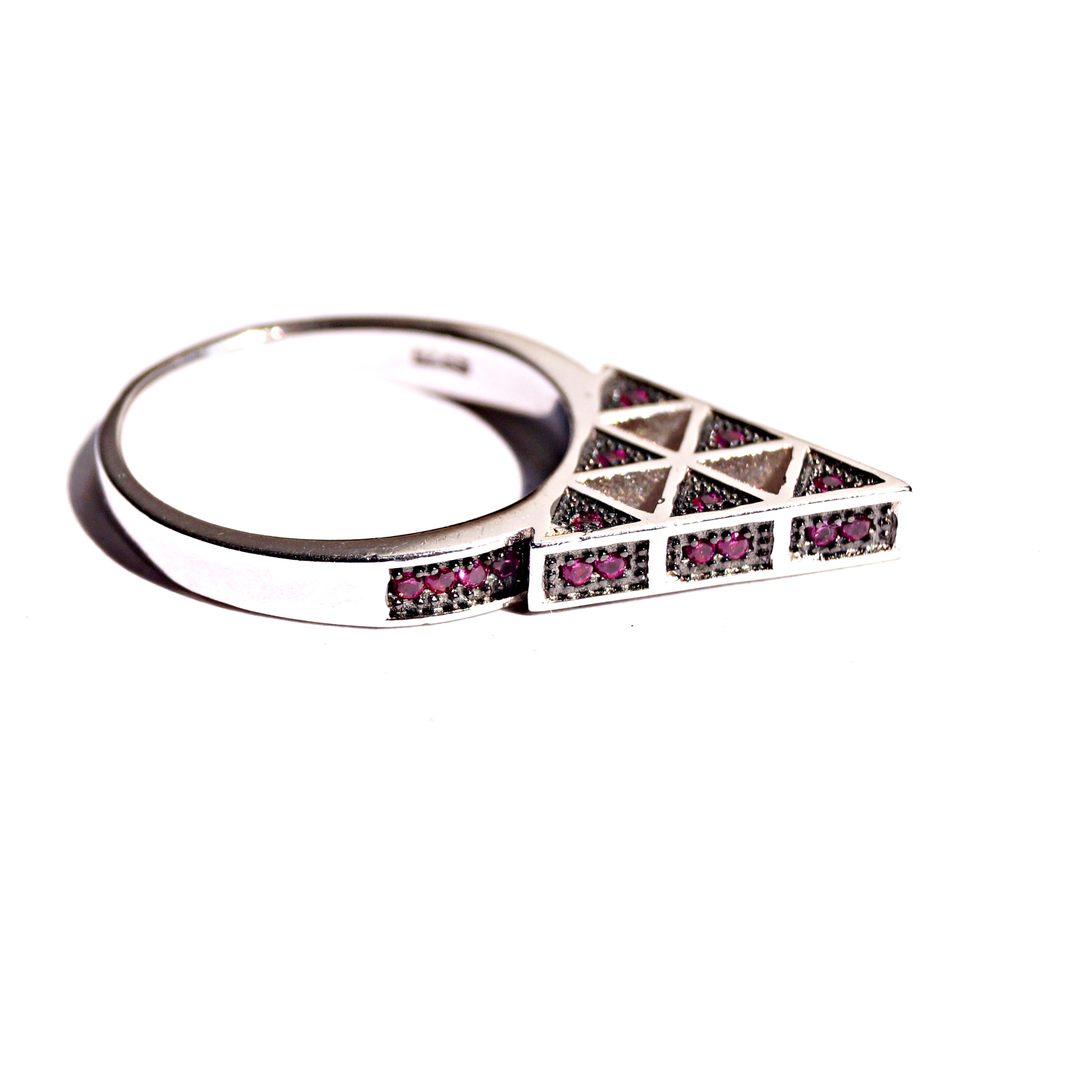 The Defensive Pyramid Fancy Ring