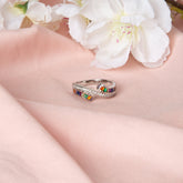 The Rainbow Ribbon Ring