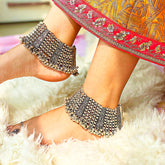 Exclusive Heavy Mayur and Ghungru Anklet (Pair)