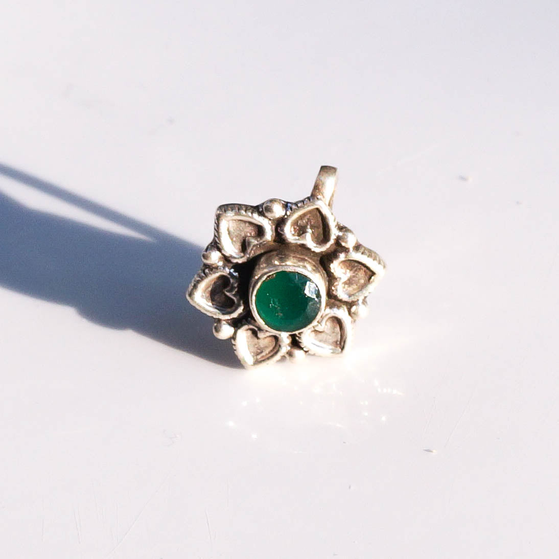 Intricate Phool Clip-on Nose ring